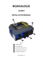 Datalogic CBX500 Installation Manual preview
