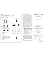 Preview for 2 page of Datalogic CHR-PM80 Quick Reference Manual