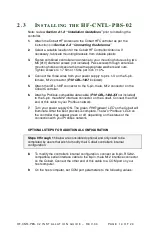 Preview for 14 page of Datalogic Cobalt HF-CNTL-PBS-02 Installation Manual