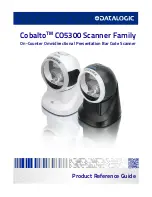 Datalogic Cobalto C05300 Product Reference Manual preview