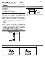 Datalogic CS ME-03VU24-Y14 Quick Start Manual preview