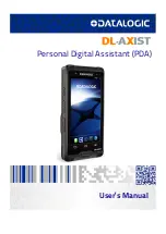 Preview for 1 page of Datalogic DL-Axist User Manual