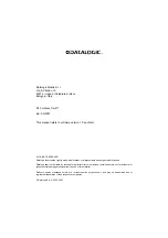 Preview for 2 page of Datalogic DL Cordless Card DLCC Reference Manual