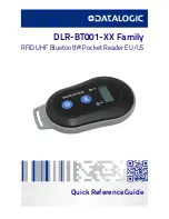 Datalogic DLR-BT001 Series Quick Reference Manual предпросмотр