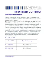 Предварительный просмотр 11 страницы Datalogic DLR-BT001 Series Quick Reference Manual