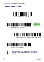 Preview for 24 page of Datalogic DSM0400 Quick Reference Manual