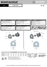 Preview for 1 page of Datalogic ENC41-S06 Series Mounting Instructions