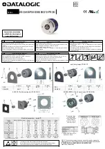 Datalogic ENC58-S06-PROG Series Mounting Instructions preview