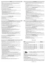 Preview for 2 page of Datalogic ENCODERS OEK-4 Quick Start Manual