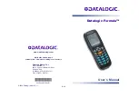 Предварительный просмотр 72 страницы Datalogic Formula User Manual