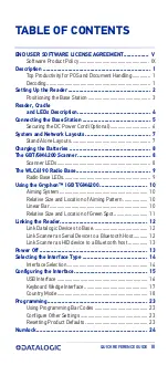 Preview for 3 page of Datalogic Gryphon GBT4200 Quick Reference Manual