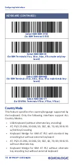 Preview for 28 page of Datalogic Gryphon GBT4200 Quick Reference Manual