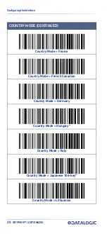 Preview for 30 page of Datalogic Gryphon GBT4200 Quick Reference Manual