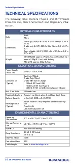 Preview for 40 page of Datalogic Gryphon GBT4200 Quick Reference Manual