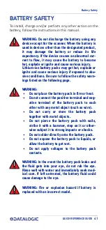 Preview for 51 page of Datalogic Gryphon GBT4200 Quick Reference Manual