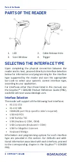 Preview for 16 page of Datalogic Gryphon GD4200 Quick Reference Manual