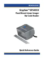 Datalogic Gryphon GFS4 series Quick Reference Manual preview