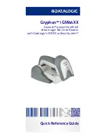 Datalogic Gryphon GM44XX Quick Reference Manual preview