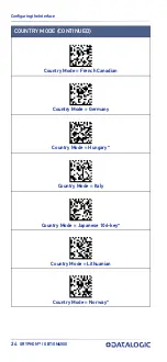 Preview for 34 page of Datalogic Gryphon GM4500 Series Quick Reference Manual