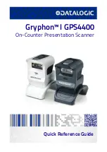 Datalogic Gryphon GPS4421 Quick Reference Manual preview