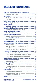 Preview for 3 page of Datalogic Gryphon I GBT/GM4200 Series Quick Reference Manual