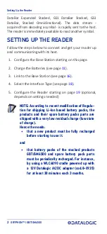 Preview for 12 page of Datalogic Gryphon I GBT4500 Quick Reference Manual