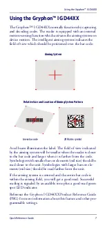 Preview for 12 page of Datalogic Gryphon I GD44 Series Quick Reference Manual