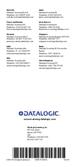 Preview for 49 page of Datalogic Gryphon I GD44 Series Quick Reference Manual