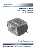 Datalogic Gryphon I GFS4400 Product Reference Manual preview