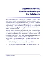 Preview for 9 page of Datalogic Gryphon I GFS4400 Quick Reference Manual