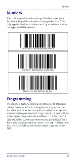 Предварительный просмотр 37 страницы Datalogic Gryphon I GM4102 Quick Reference Manual