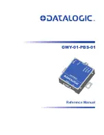 Preview for 1 page of Datalogic GWY-01-PBS-01 Reference Manual