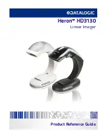 Preview for 1 page of Datalogic Heron HD3130 Product Reference Manual