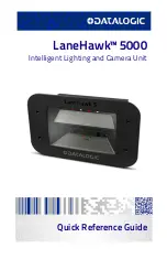 Предварительный просмотр 1 страницы Datalogic LaneHawk 5000 Quick Reference Manual