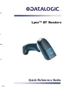 Datalogic LYNX BT 432 Quick Reference Manual preview