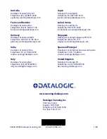 Preview for 184 page of Datalogic MAGELLAN 1400I Reference Manual