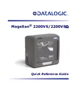 Datalogic Magellan 2200VS Quick Reference Manual preview