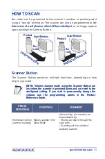 Preview for 15 page of Datalogic MAGELLAN 3410VSi Quick Reference Manual