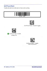 Preview for 24 page of Datalogic MAGELLAN 3410VSi Quick Reference Manual