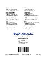 Preview for 16 page of Datalogic Magellan 800i Quick Reference Manual