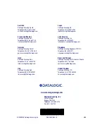 Предварительный просмотр 558 страницы Datalogic MAGELLAN 8300 Product Reference Manual