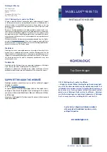 Preview for 1 page of Datalogic MAGELLAN 9800i TDi Installation Manual