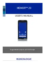 Datalogic MEMOR 20 User Manual preview