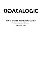 Предварительный просмотр 1 страницы Datalogic MX-E Series Hardware Manual