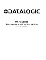 Предварительный просмотр 1 страницы Datalogic MX-U Series Product Manual