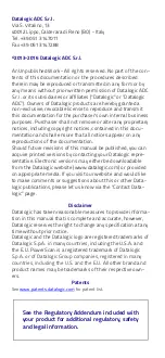 Preview for 2 page of Datalogic PM9300 Quick Reference Manual