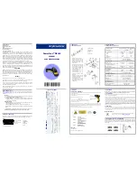 Datalogic PowerScan D8340 Quick Reference Manual предпросмотр