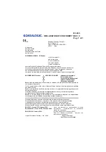 Preview for 159 page of Datalogic PowerScan D8530 Reference Manual