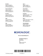 Предварительный просмотр 233 страницы Datalogic PowerScan M8500 Product Reference Manual