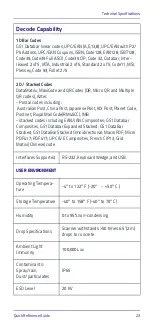 Preview for 33 page of Datalogic PowerScan PBT9500-HP-E Quick Reference Manual